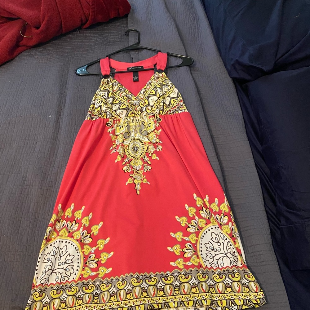 INC coral/pink dress, size small